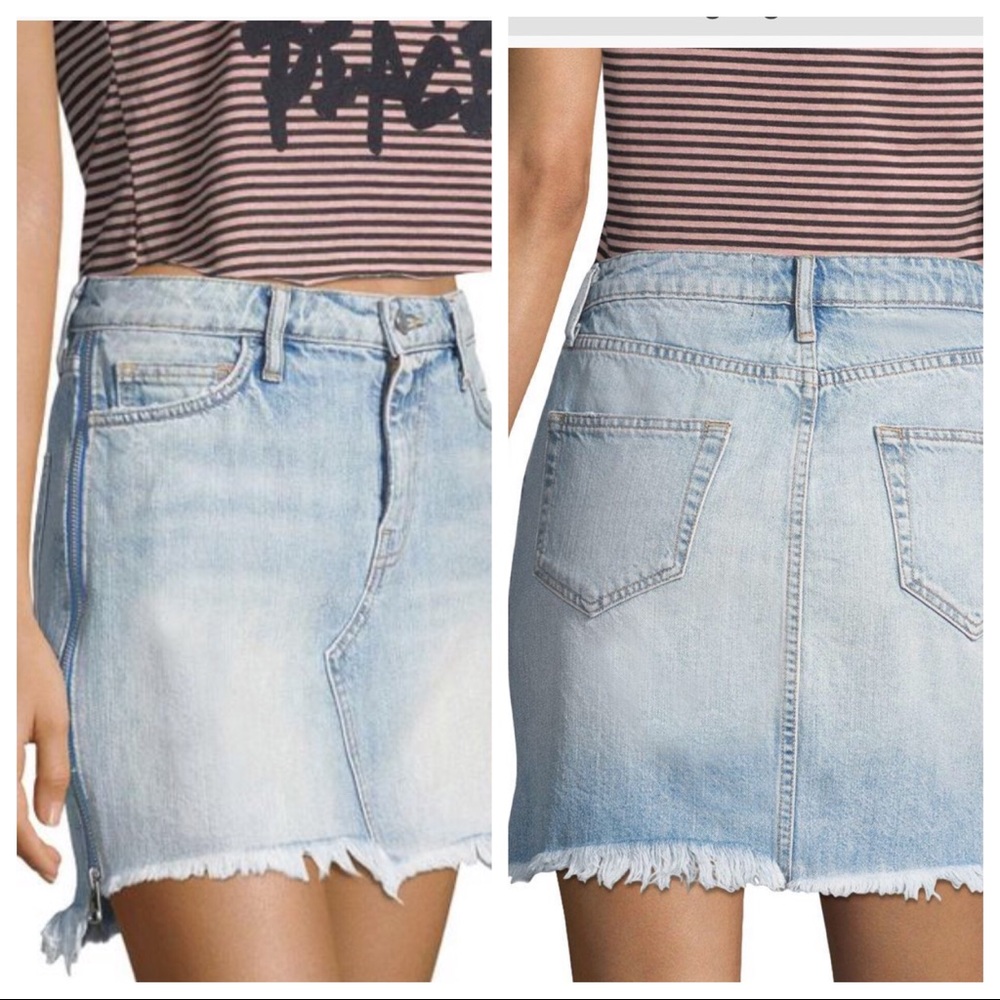 Sandrine Rose Denim Skirt